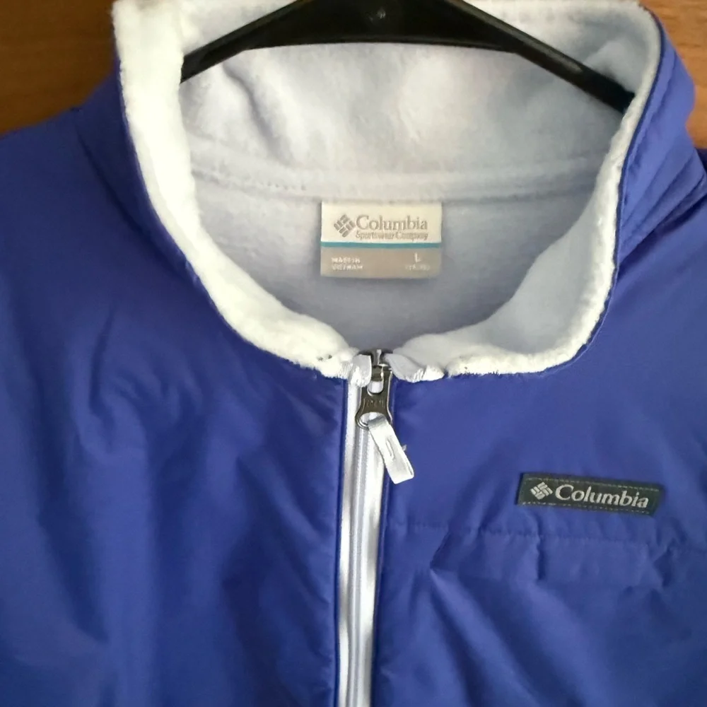 Columbia Omni-Shield Blue and White Jacket - Picture 5 of 10